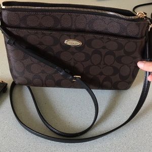 Coach signature purse